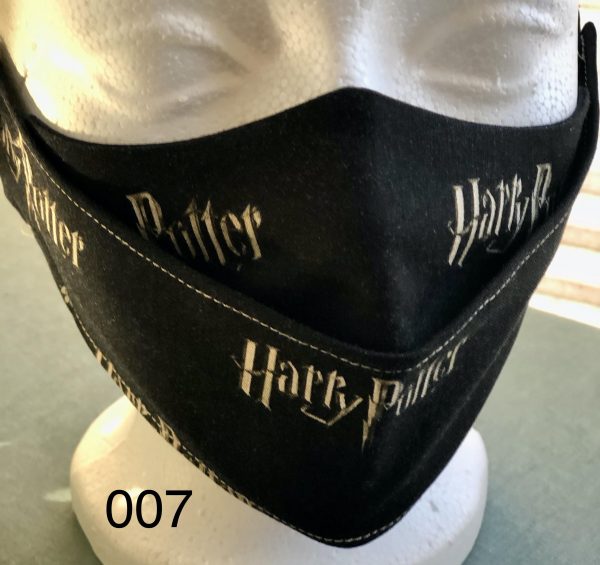 Origami Black with Harry Potter Name Pattern