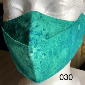 Marbled Jade Green Mask
