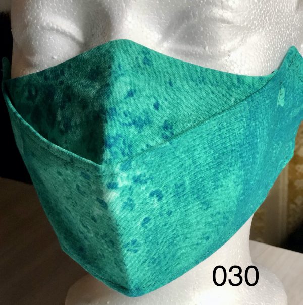 Marbled Jade Green Mask
