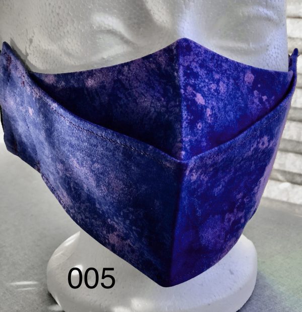 Origami Purple with Marbled Purple Pattern