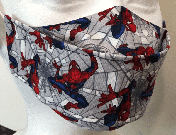 Web-crawling Spiderman Mask