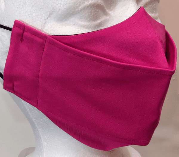 Pink Magenta Solid Mask