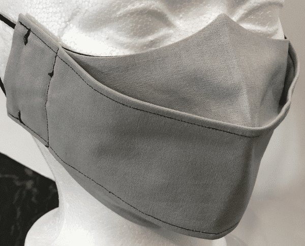 Rhino Grey Solid Mask