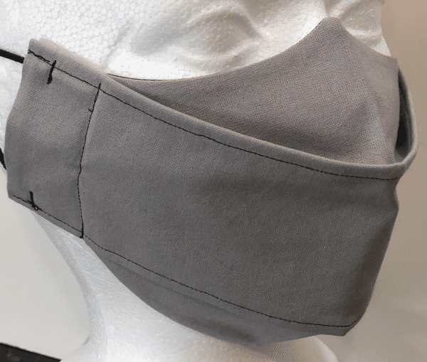 Seal Grey Solid Mask