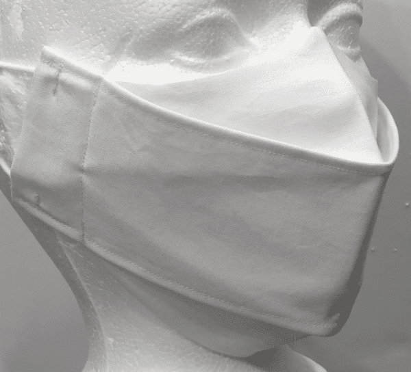 White Solid Mask