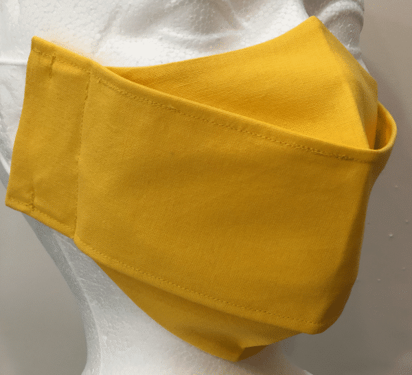 Bumblebee Yellow Solid Mask
