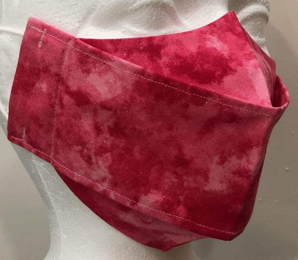 Marbled Pink Shimmer Mask