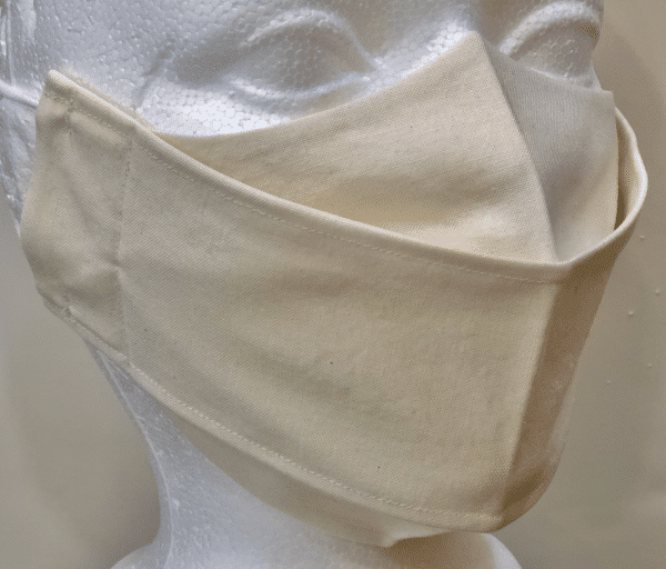 Ivory Solid Mask