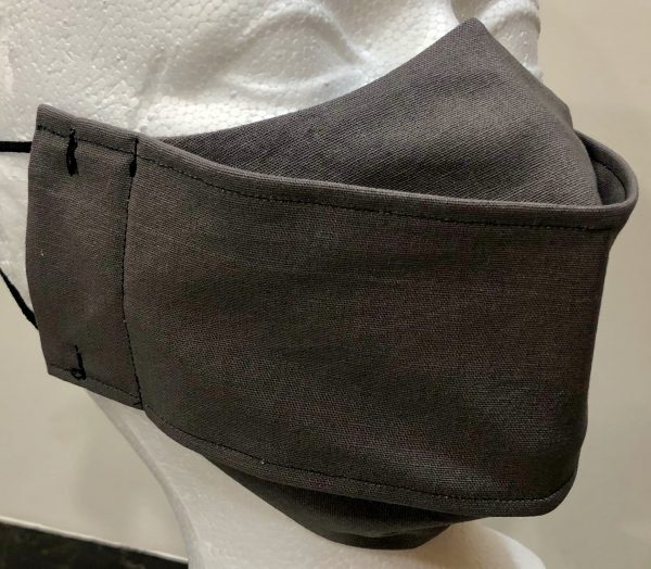 Stone Grey Solid Mask