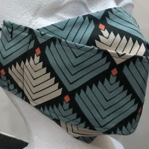 Geometric Candles mask