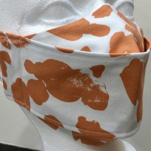 Russet Splotches on White mask