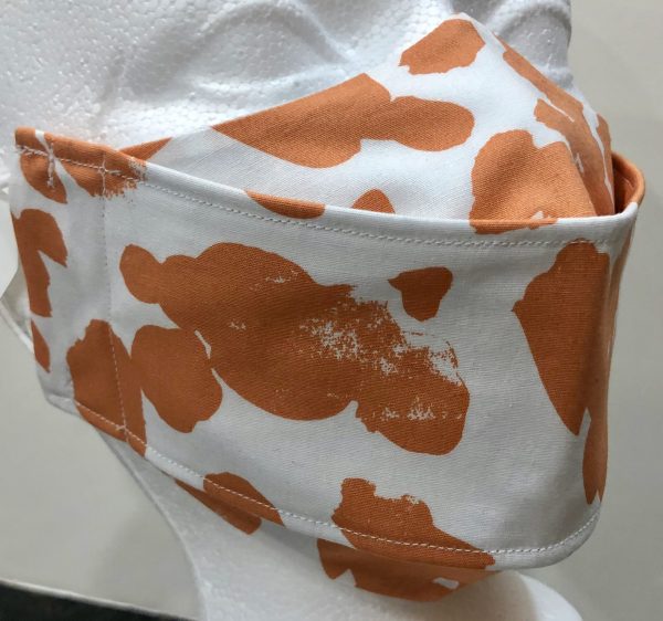 Russet Splotches on White mask